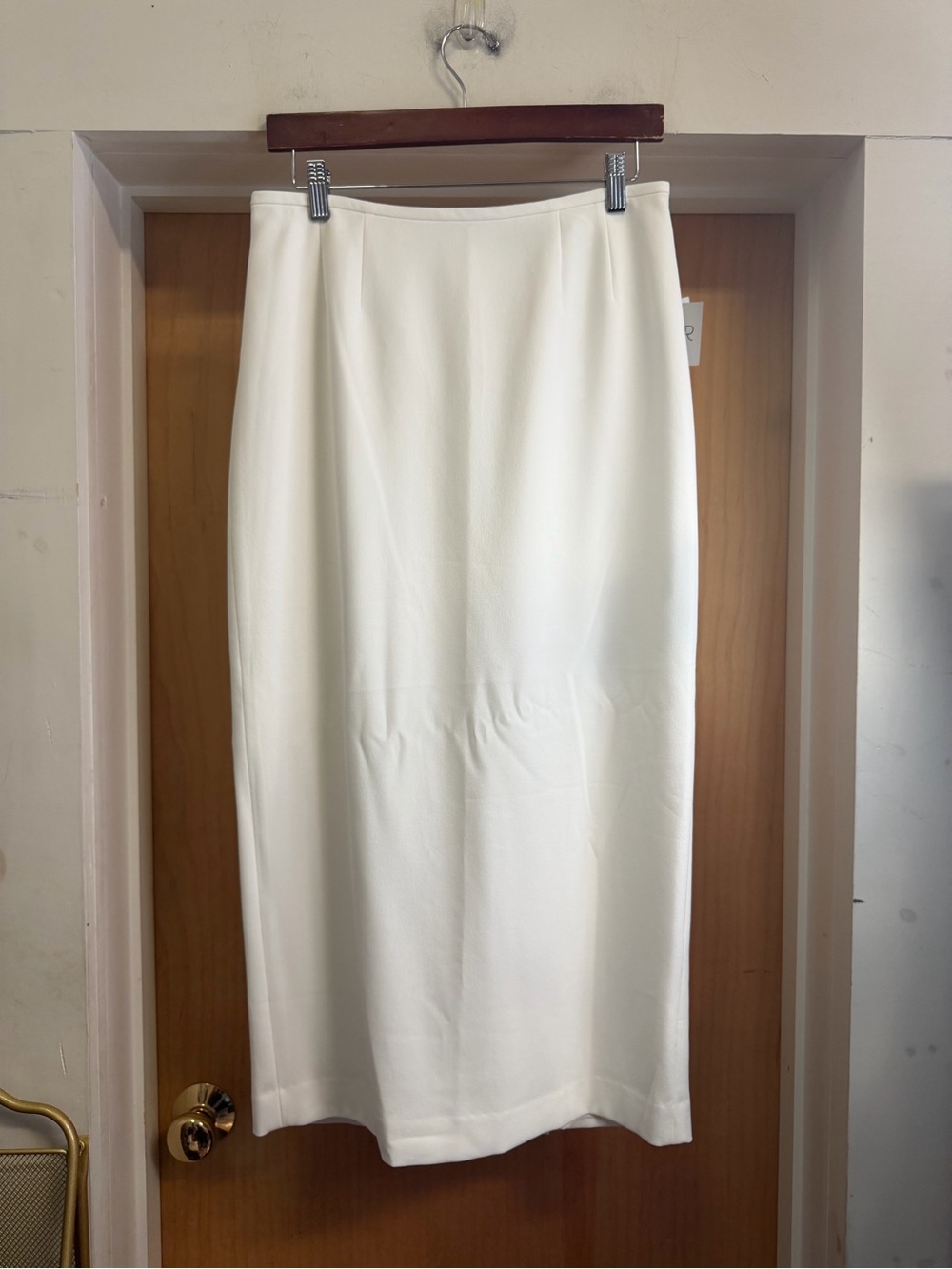 NWT! Kasper Women’s Ivory Pencil Skirt Career Office Wear. Size: 4 - Picture 3 of 6